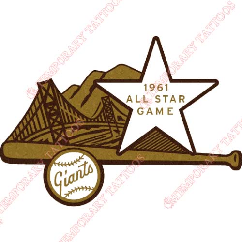 MLB All Star Game Customize Temporary Tattoos Stickers NO.1318